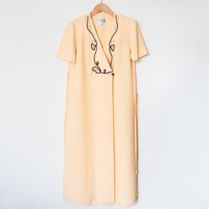 Julian Taylor New York | Vintage 90’s Baby Yellow Short Sleeve Duster Top